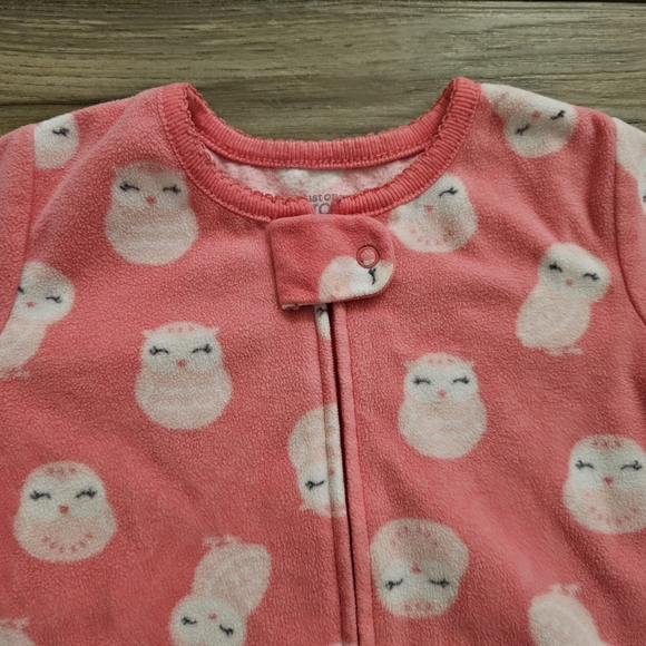 Pink Fleece Carter's Sleepsack 0-9 Months - Picture 4 of 7